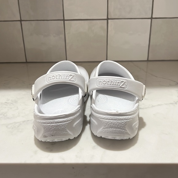 NWOT{nothinZ}Sz L8, JR 6 white Clog - Picture 5 of 8